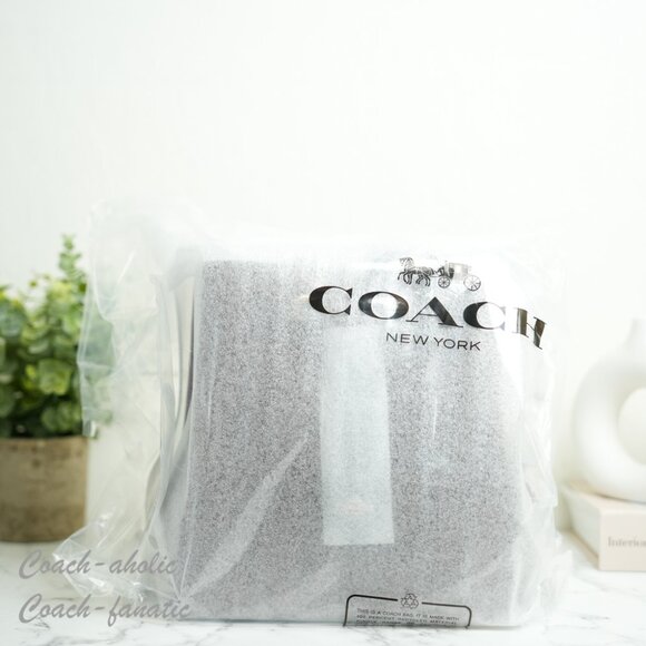 COACH CCC78 Rowan Bucket Bag Shoulder Crossbody Vintage Brown *SEALED* - Picture 10 of 12